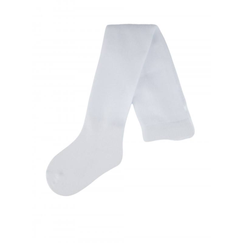 NOVITI RB001-U-01 Rajstopy bawełna gładkie białe 52/56