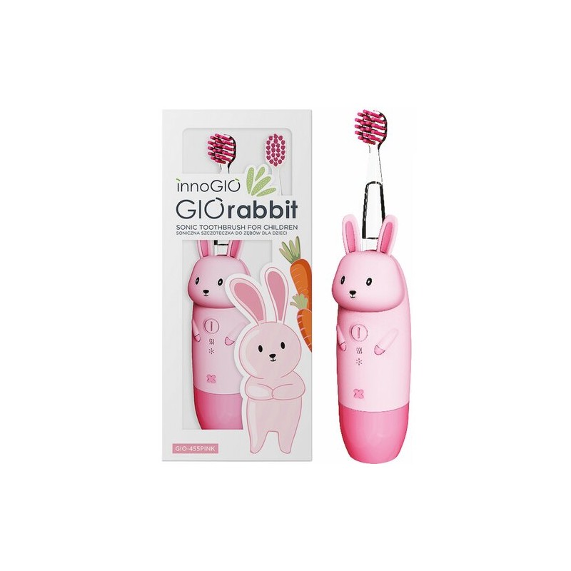 INNOGIO GIO-455PINK GIOrabbit szczoteczka dla dzieci różowa