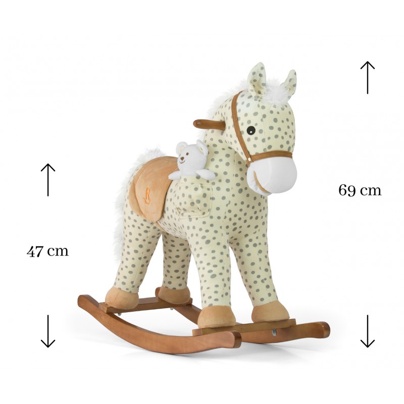 MILLY MALLY Koń Pony gray dot