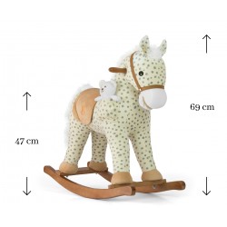 MILLY MALLY Koń Pony gray dot