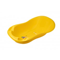 TEGA MN-005 Wanienka duża 102cm LUX Monsters z odpływem żółty