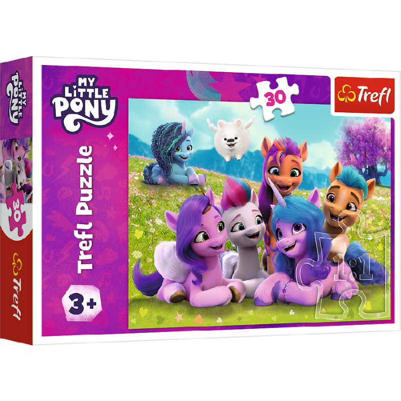 TREFL 18299 Puzzle 30 Przyjacielskie Koniki Pony