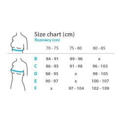 585/30 BIUSTONOSZ B75-80 NEUTRALNY