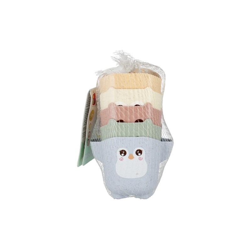 BAM BAM 502440 Zabawka do kąpieli kubeczki siatka