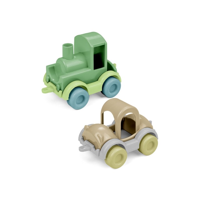 WADER 43080 RePlay Kid cars garbus i lokomotywa zestaw