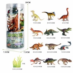 WOOPIE 47115 Zestaw figurek 18 szt. Dinozaury