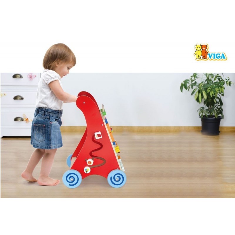 Viga 50950 Edukacyjny chodzik dla dzieci red