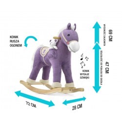 MiILLY MALLY Koń Pony purple