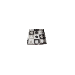 MILLY MALLY Mata piankowa puzzle Jolly 3x3 Shapes - grey