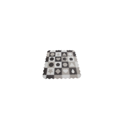 MILLY MALLY Mata piankowa puzzle Jolly 4x4 Shapes - grey