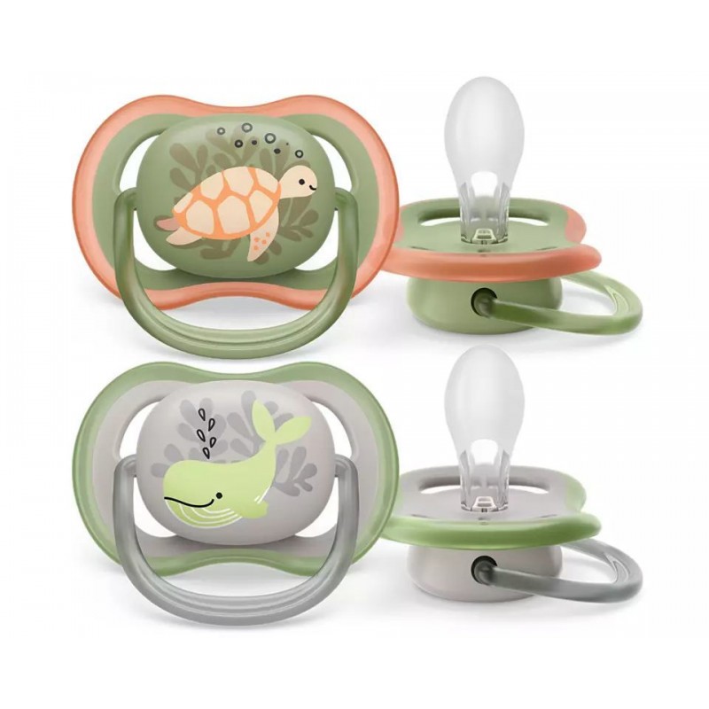 AVENT SCF085/60 Smoczek Ultra Air 6-18m wieloryb/żółw