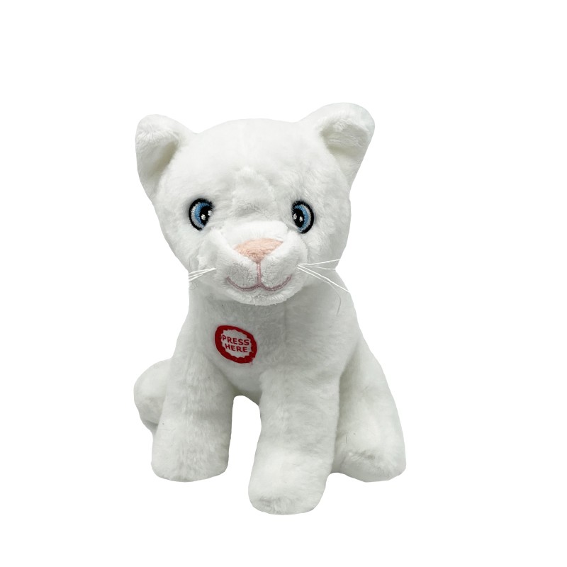 AXIOM 9300 Kot Leoś kremowy 15 cm