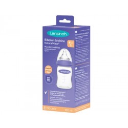 9600 BUTELKA 160ML + SMOCZEK LANSINOH