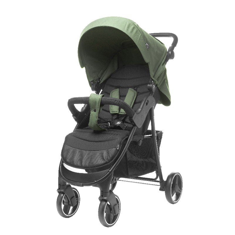 4 BABY Wózek spacerowy RAPID XXIV OLIVE