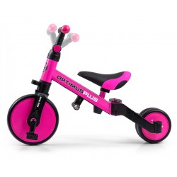 MILLY MALLY Rowerek 4w1 OPTIMUS Plus pink