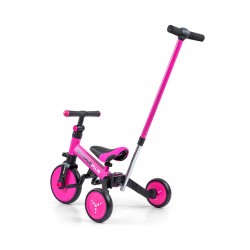 MILLY MALLY Rowerek 4w1 OPTIMUS Plus pink