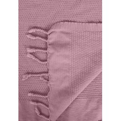CEBA 869-000-130 Kocyk wielofunkcyjny bawełniany denim (90x85) pink