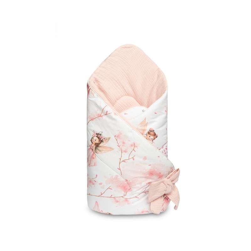 ROŻEK MUŚLINOWY WRÓŻKI RÓŻOWY 75x75