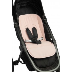 WKŁADKA MUŚLINOWA DO WÓZKA - WRÓŻKI RÓŻOWY