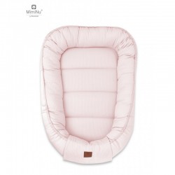 KIECZMERSKI Kokon niemowlęcy MIMINU SOFT 0-12m pudrowy róż