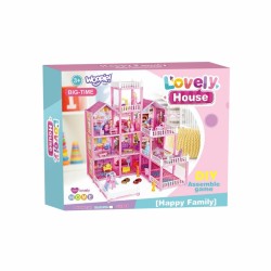 WOOPIE 49942 Mega Willa Domek dla lalek LOVELY HOUSE